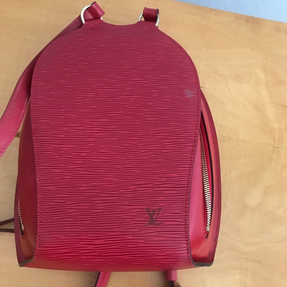 Louis Vuitton Mabillon Vintage Red Backpack - Picture 2 of 4